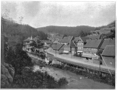 View of Rübeland/Harz by Unbekannt Unbekannt